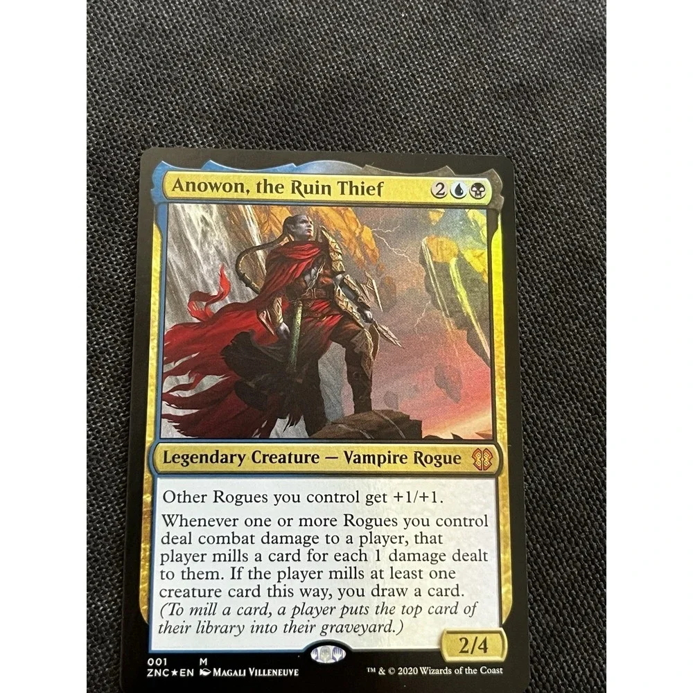Anowon the Ruin Thief  FOIL‎ , Zendikar Rising Commander ,NM, MTG ,FREE SHIPPING